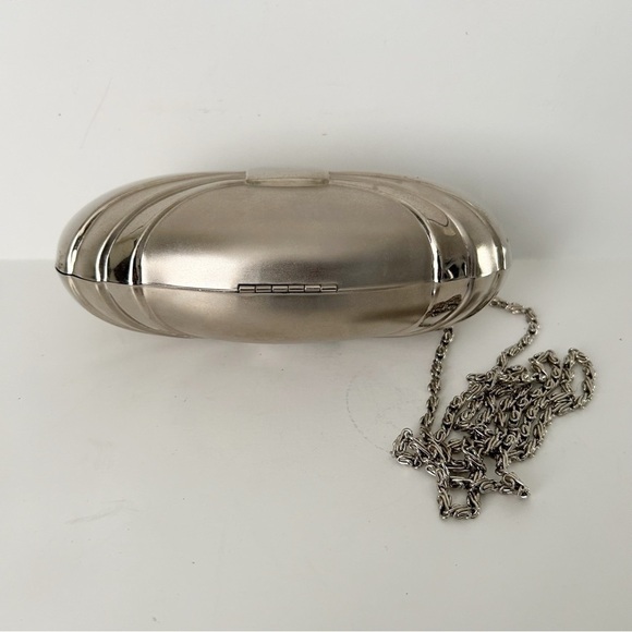 Rachel & Co. Oval Metal Clutch Bag - Picture 6 of 6